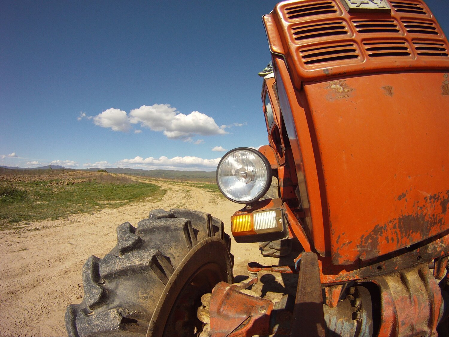 Cheerful Tractor