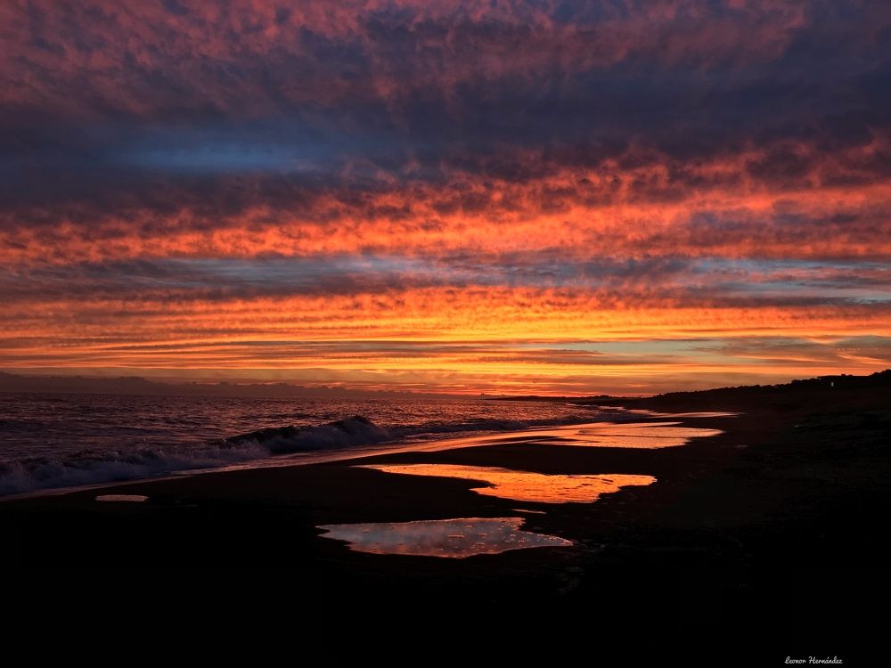 Incendio en el cielo