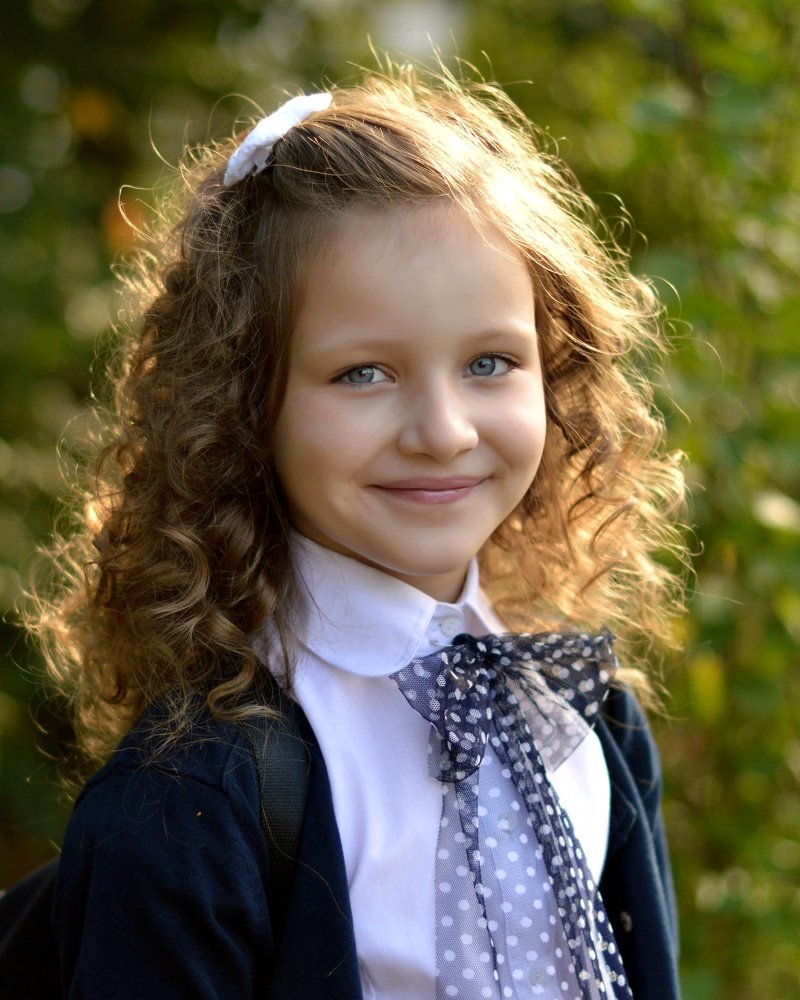 Солнышко в волосах