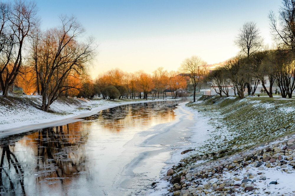 Осень на р. Пскове