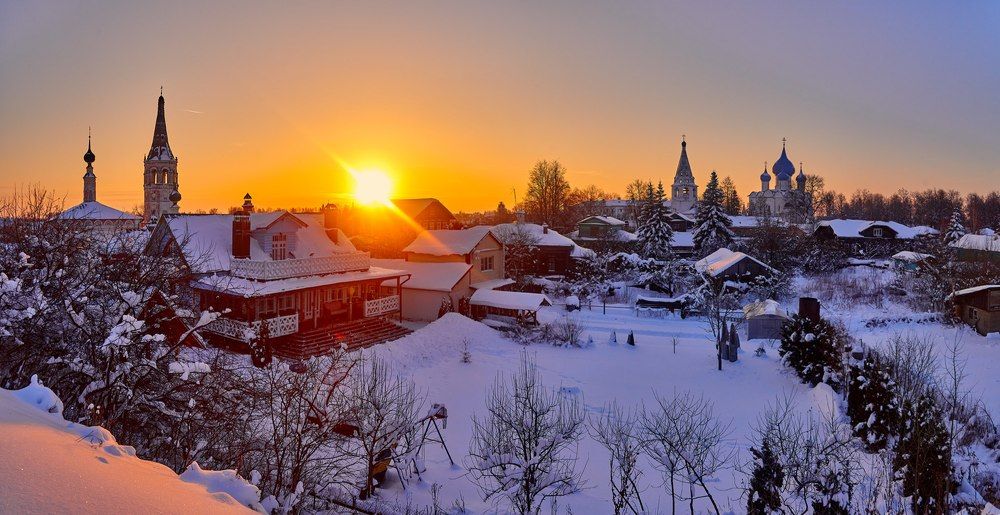 Суздальский закат