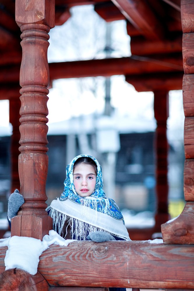 Зима в деревне