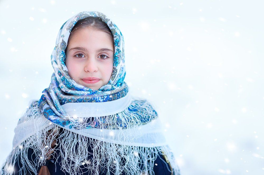 Зимой в деревне