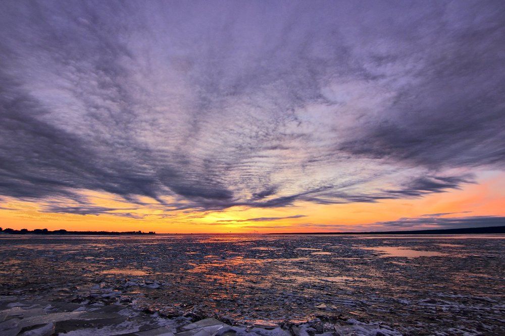 Ледяной закат