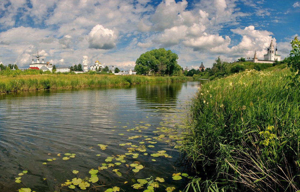 речка Каменка в Суздале