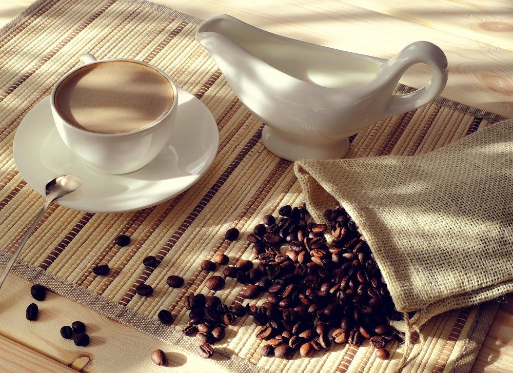 Утренний кофе со сливками