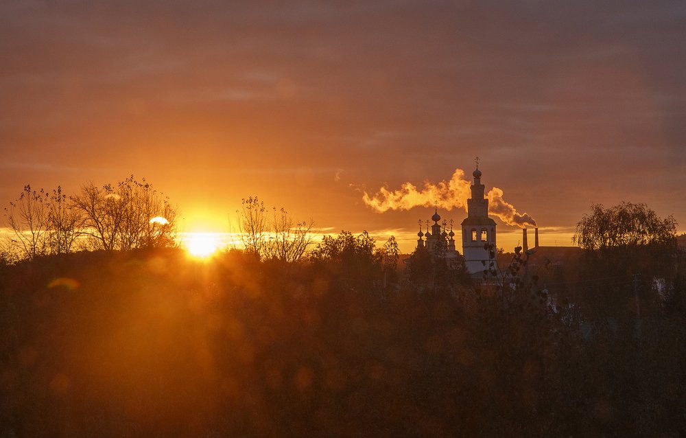 Рассвет над Кунгуром