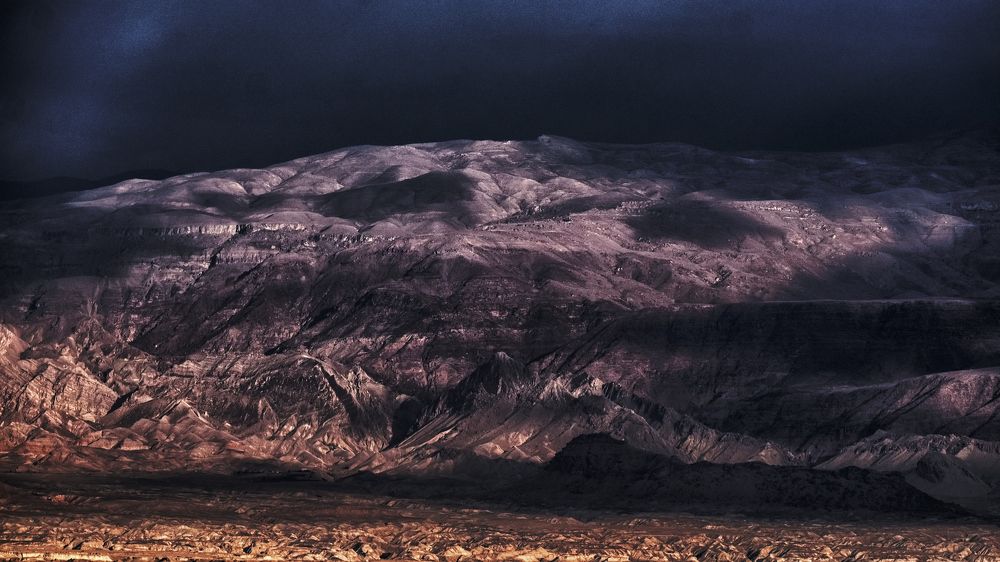 Вечер в Иорданских горах