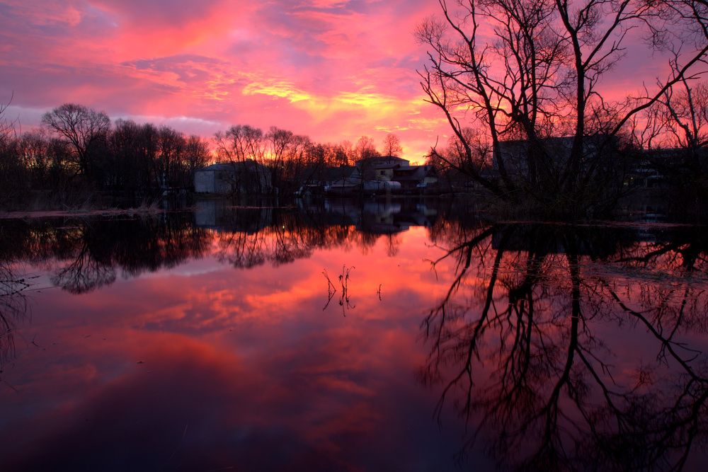 цветноe небо