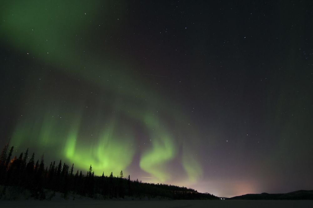 Полярное сияние. 2017 год