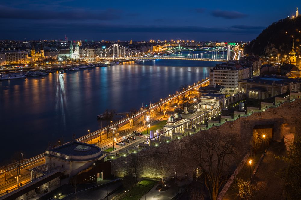 Ночной Будапешт