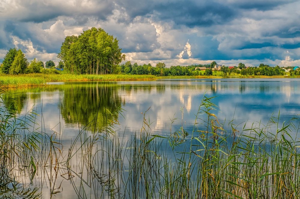 оз. Дрывяты    солнечное  настроение