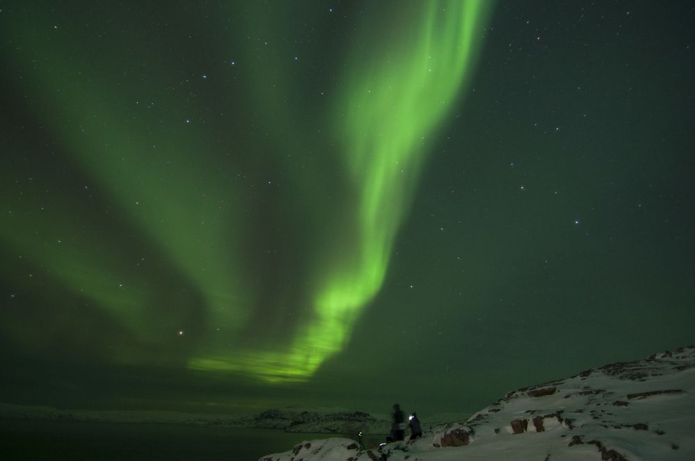 Полярное сияние.