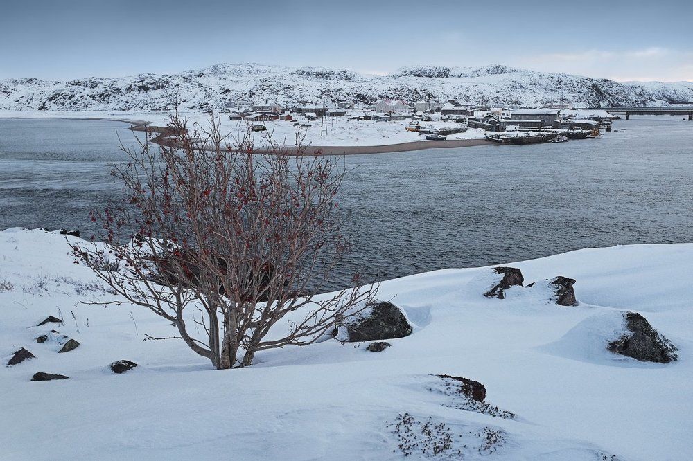Вид на Териберку.
