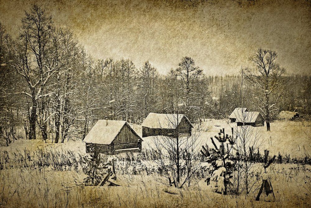 Деревенские баньки