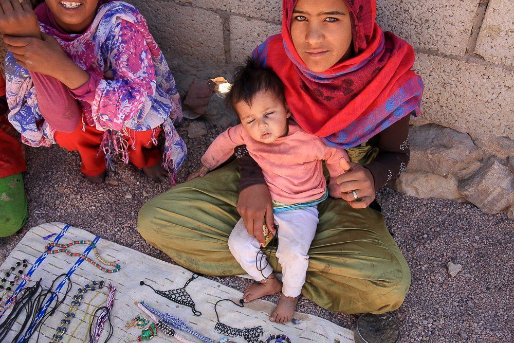 Синайские дети. Египет.