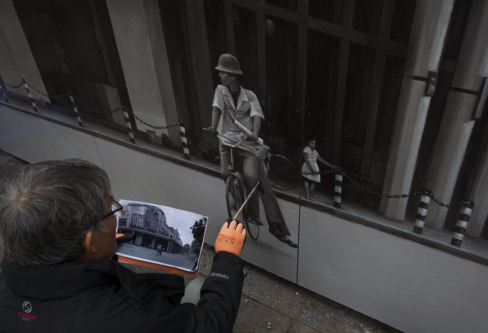 Painting the past period