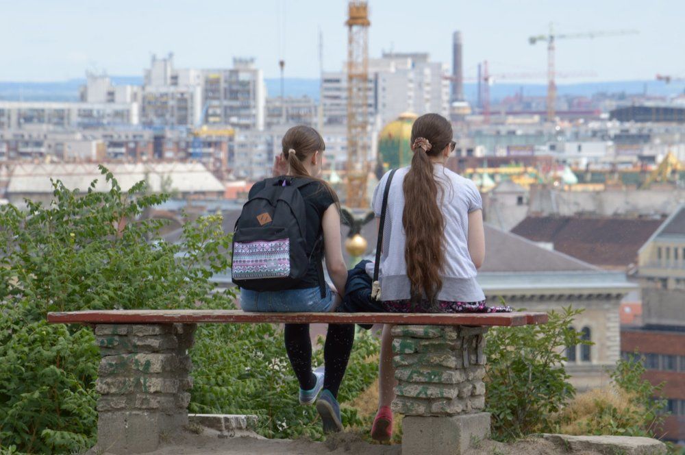 Будапешт. Самая высокая точка города.