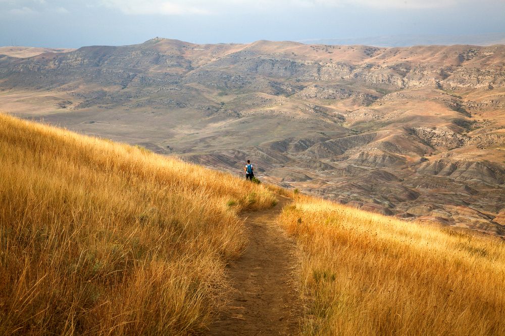 По дороге в монастырь.