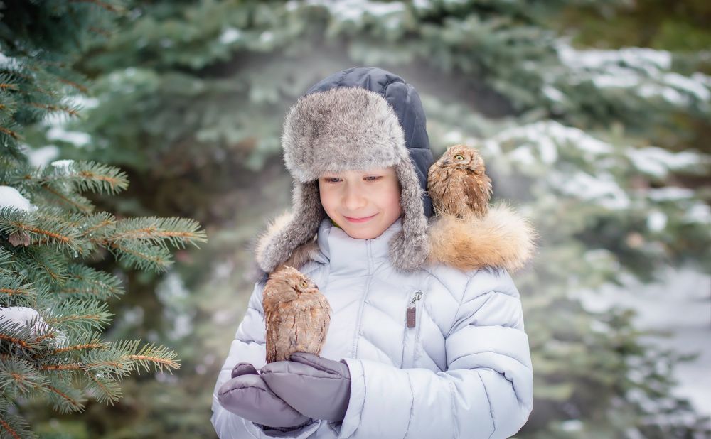 Две маленькие, но очень гордые птички ... / Two small and very proud birds ...