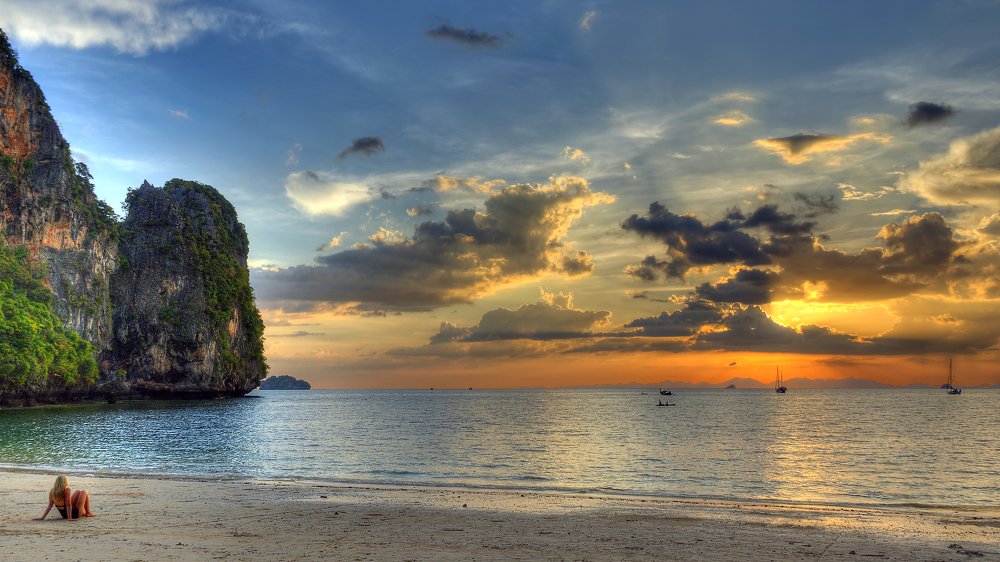 Закат на Краби