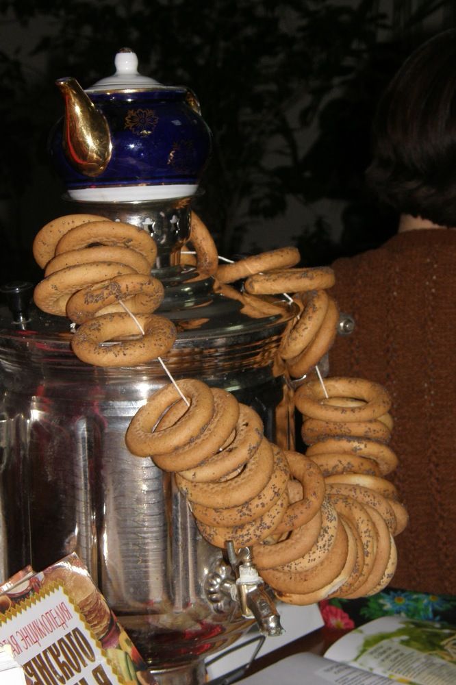 Чай с бубликами