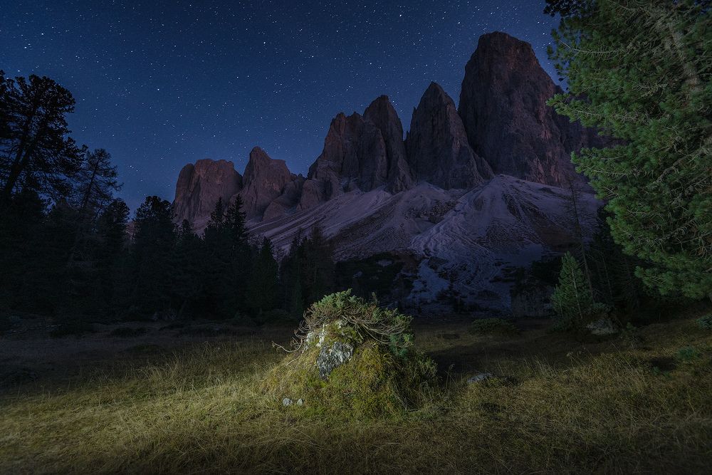 Однажды ночью в горах...