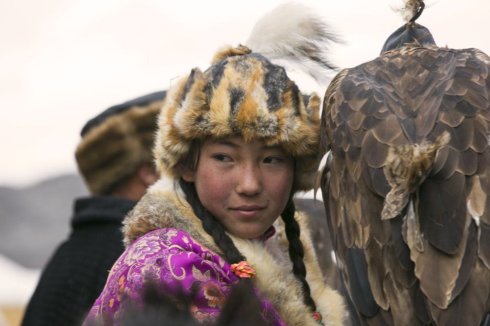 юная охотница