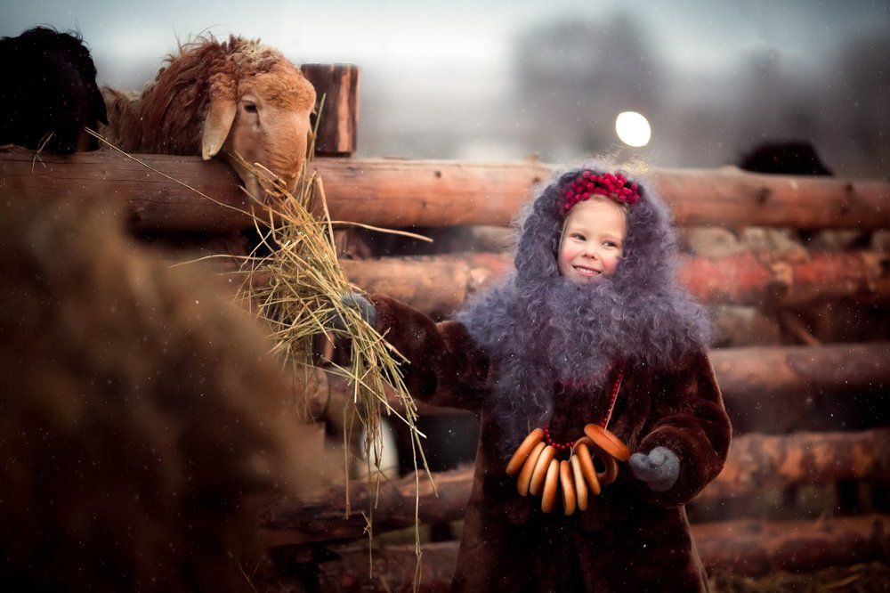 Деревенская сказка...