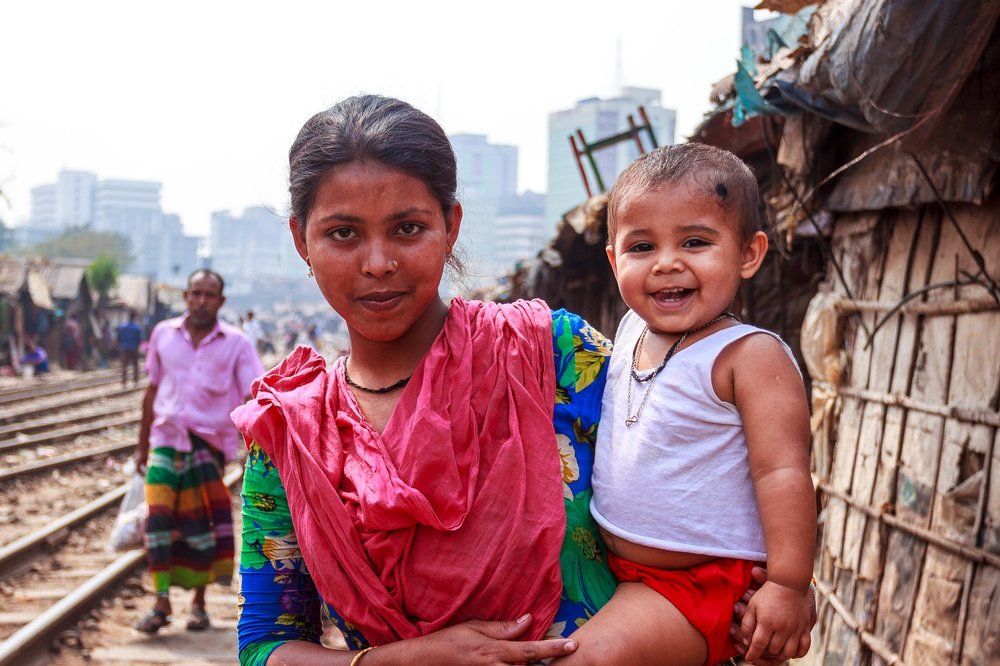 Трущобы Бангладеша