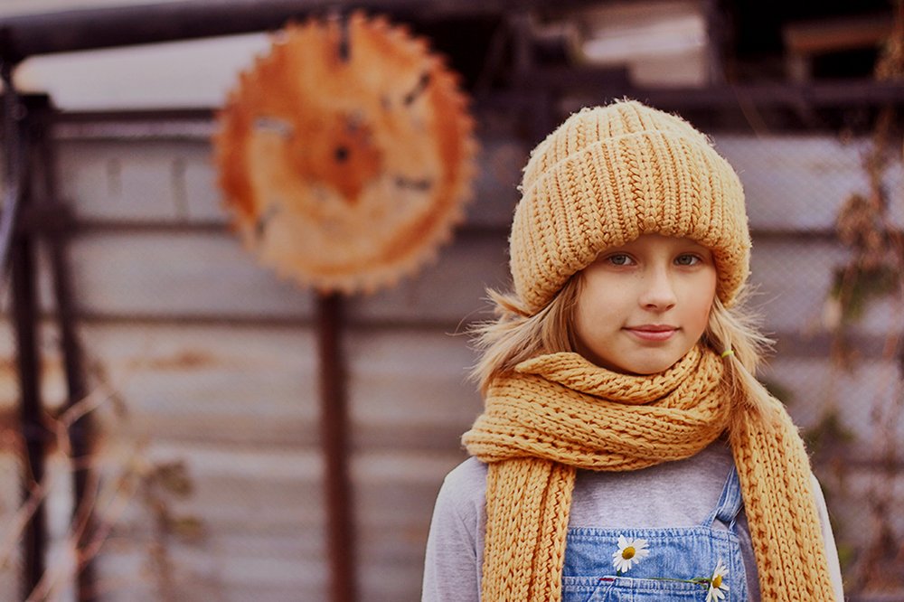 Осенний портрет с техносолнцем