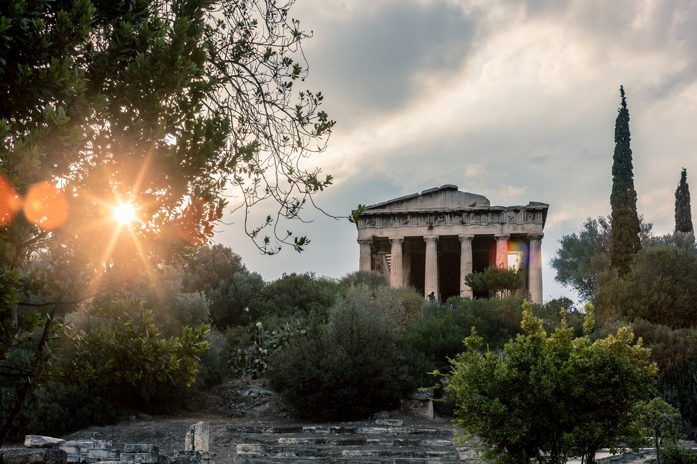 Temple of Hephaestus, Greece