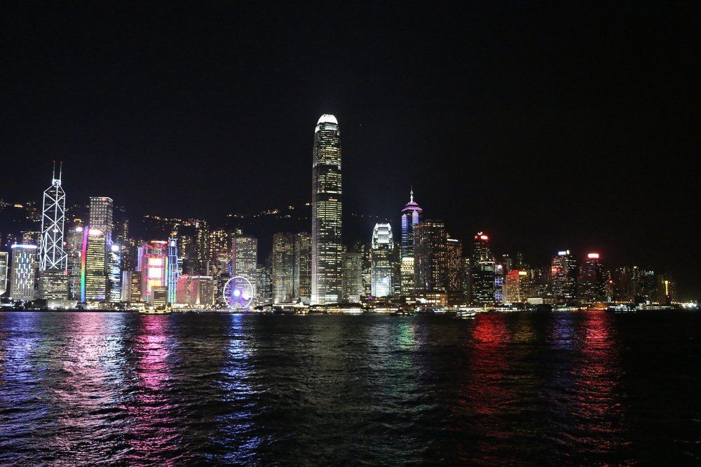 Вечерний Гонконг