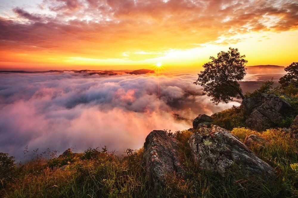 Sunrise from Monjak Fortress