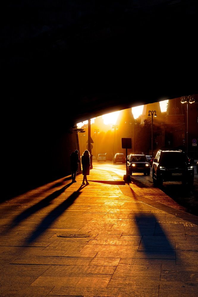 На закате дня