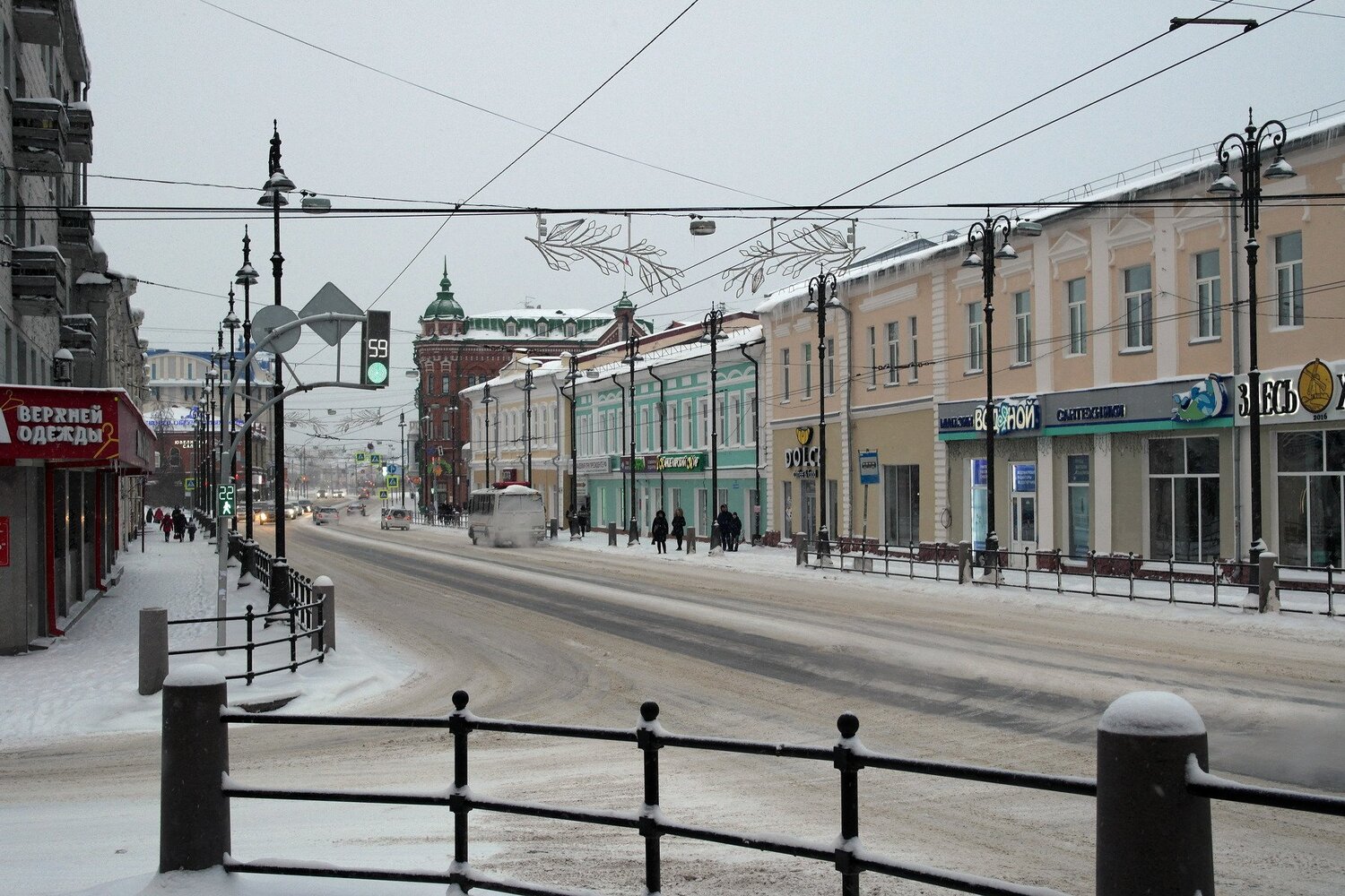 Проспект Ленина. Томск