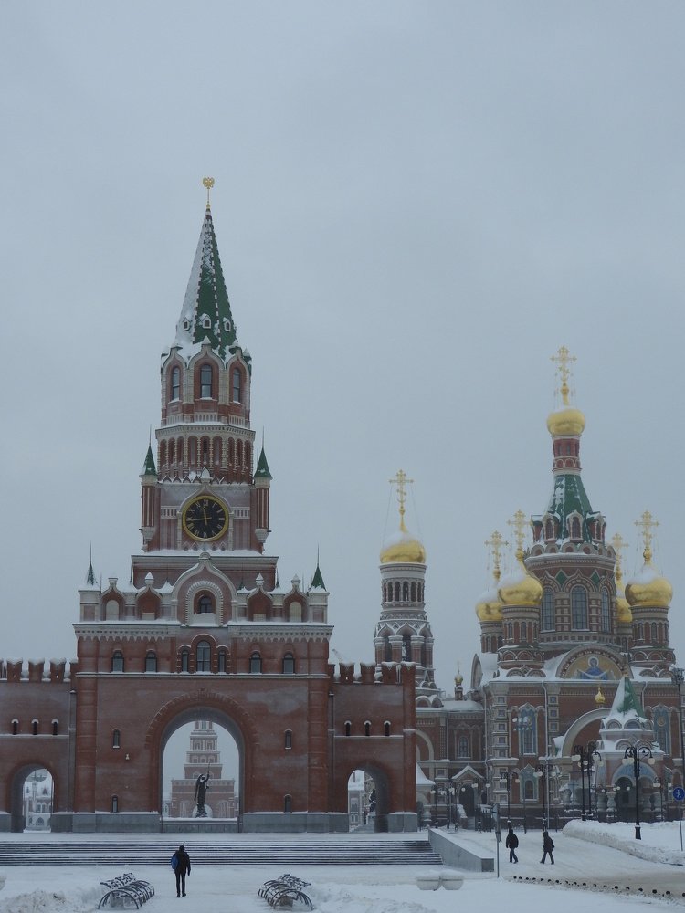 Спасская башня, дубль-2