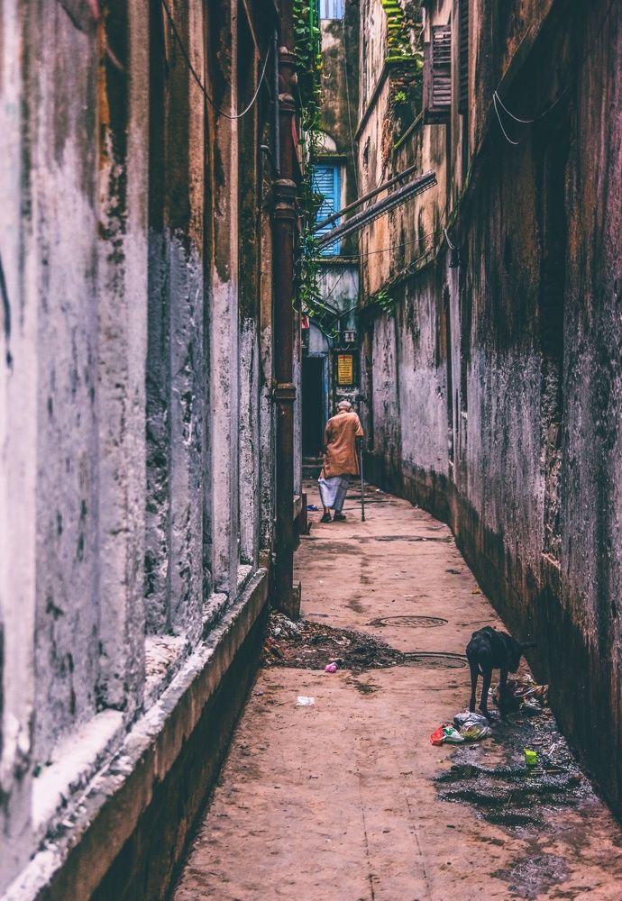 The lanes of calcutta