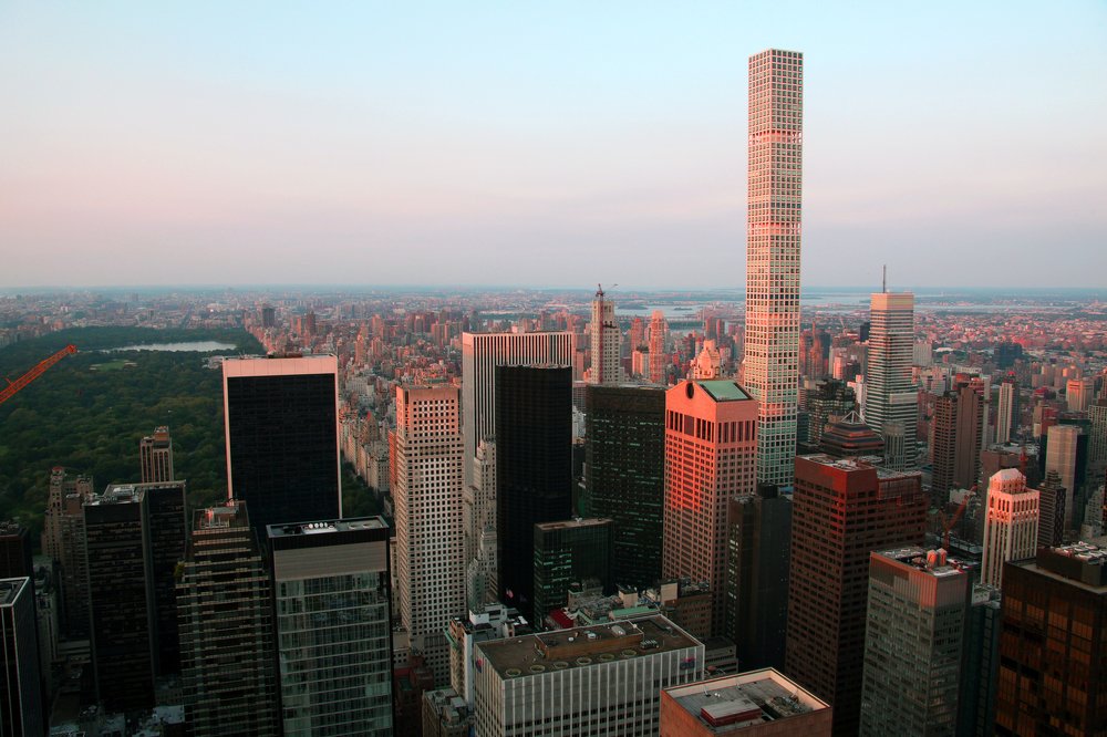 Панорама Нью-Йорка.