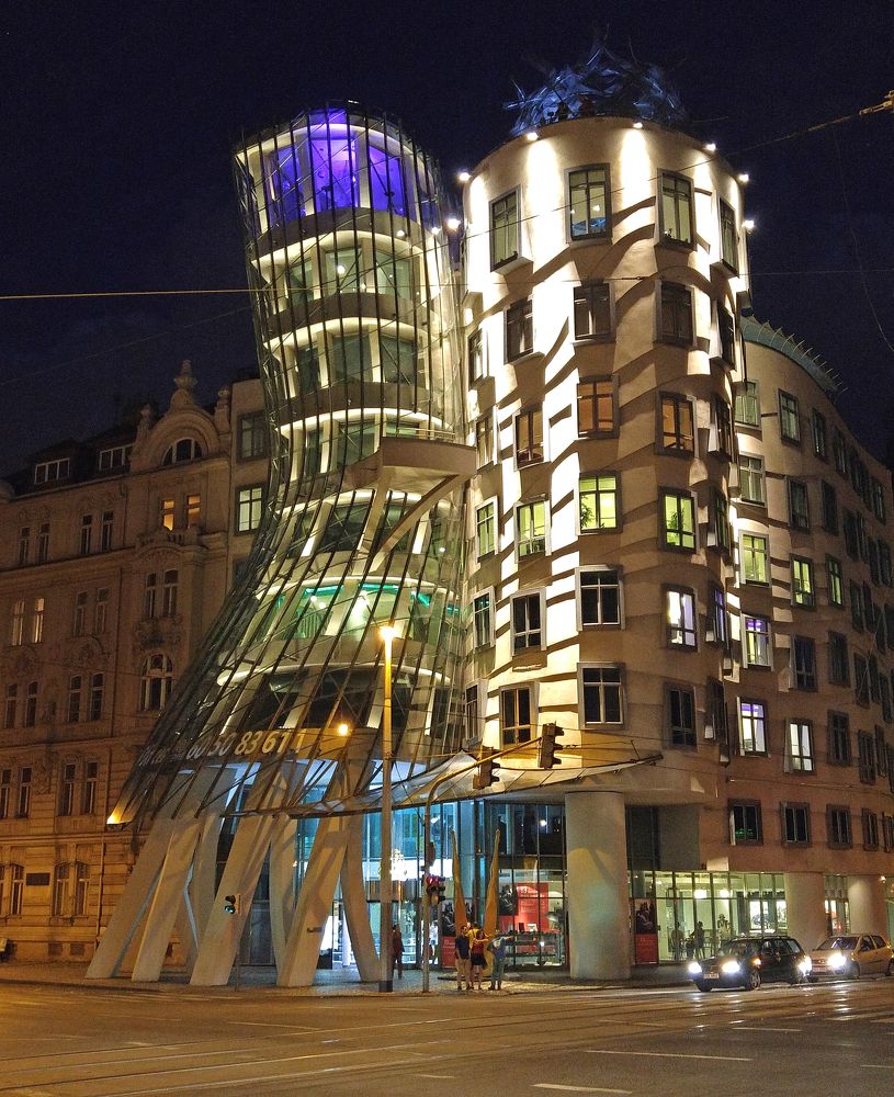 Ночная Прага