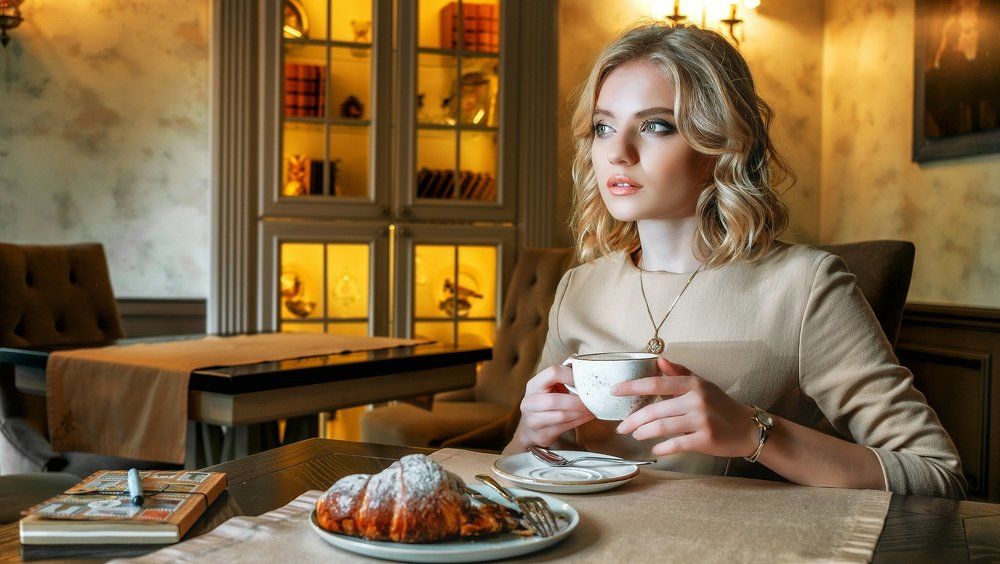 Утренний кофе.