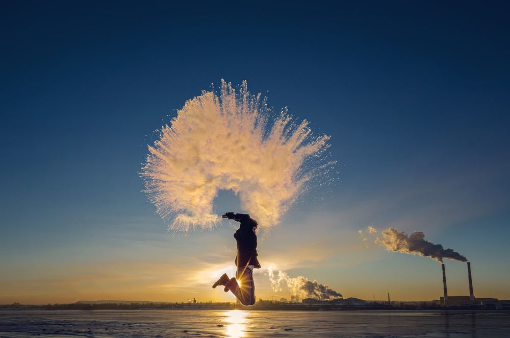 Морозный фейерверк | Frosty fireworks