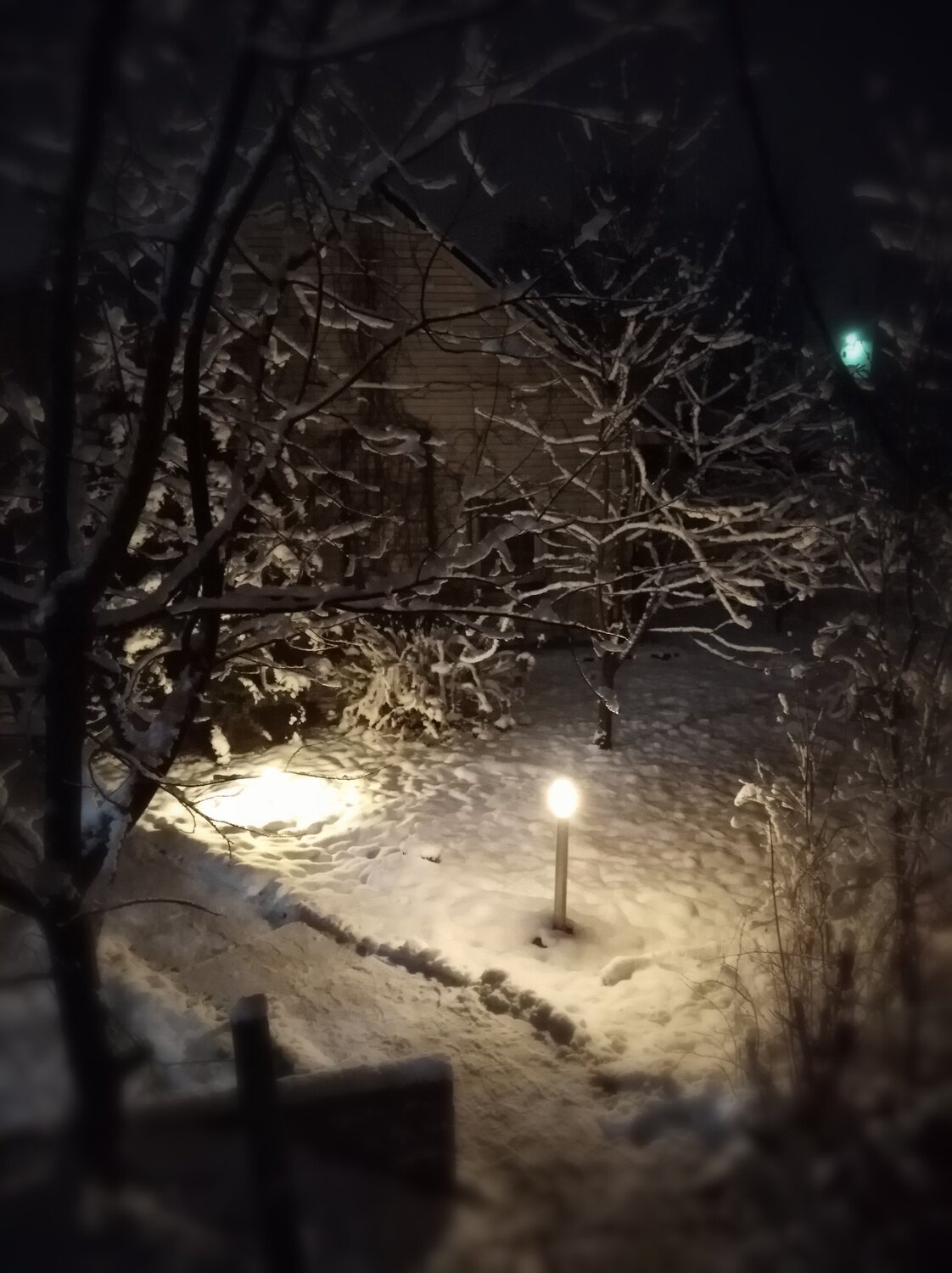 Зимний дворик