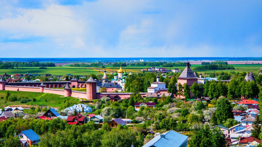Вид на Суздаль