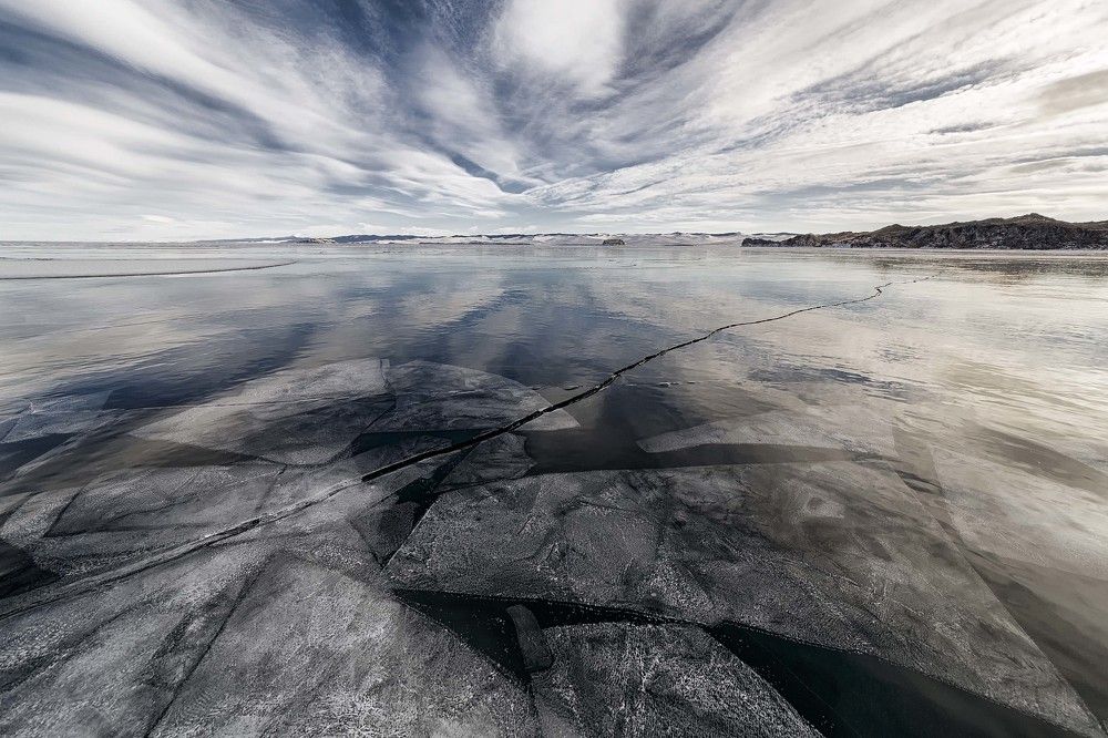 Первый лёд на Байкале