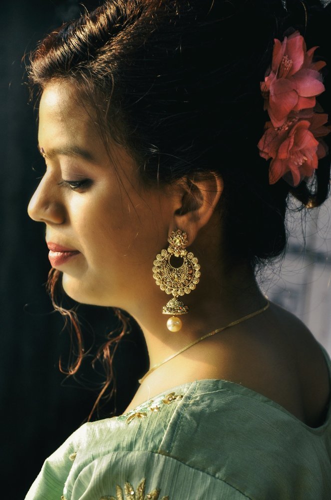 Earing of a Girl
