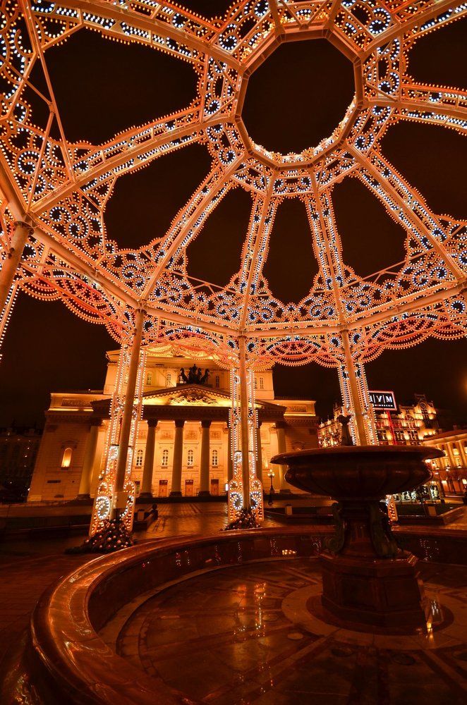 Круги и колонны