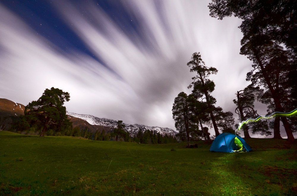 Про палаточку с "дымком"