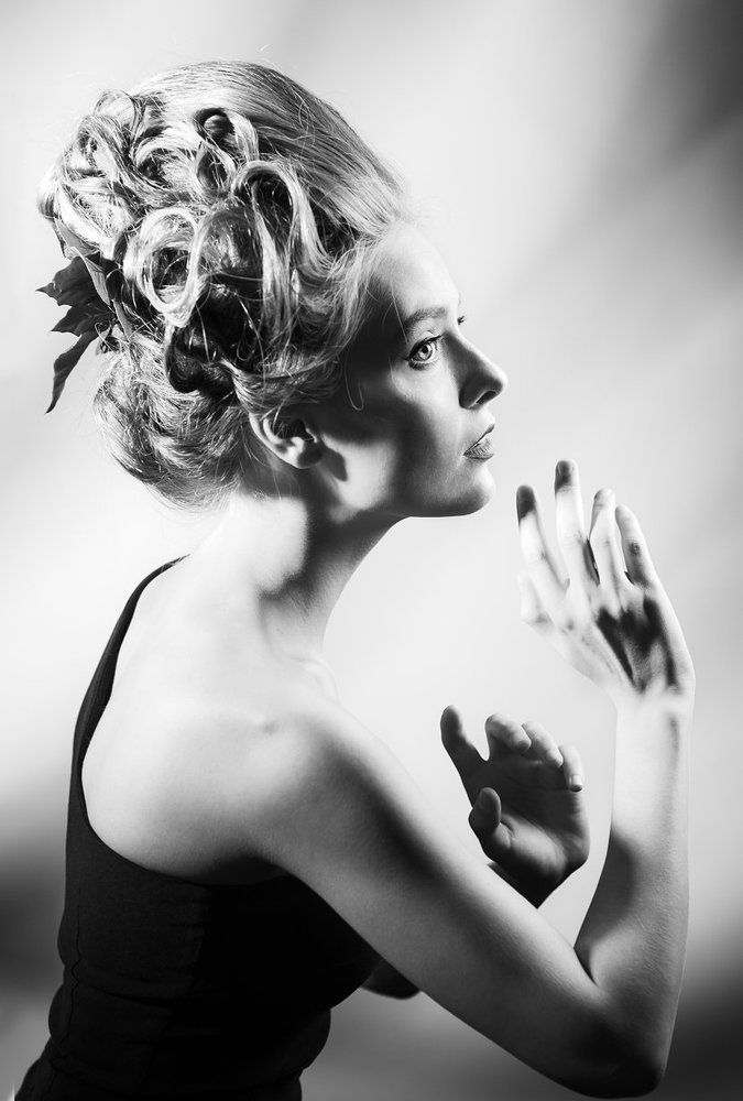 Завитки. Эстетический портрет.