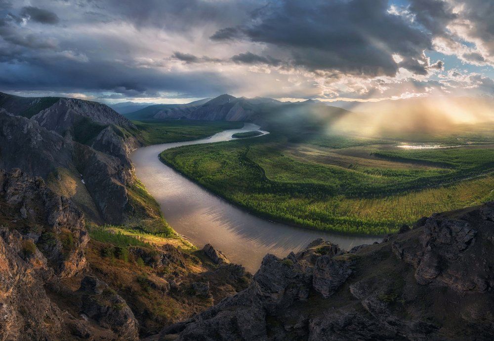 После дождя.